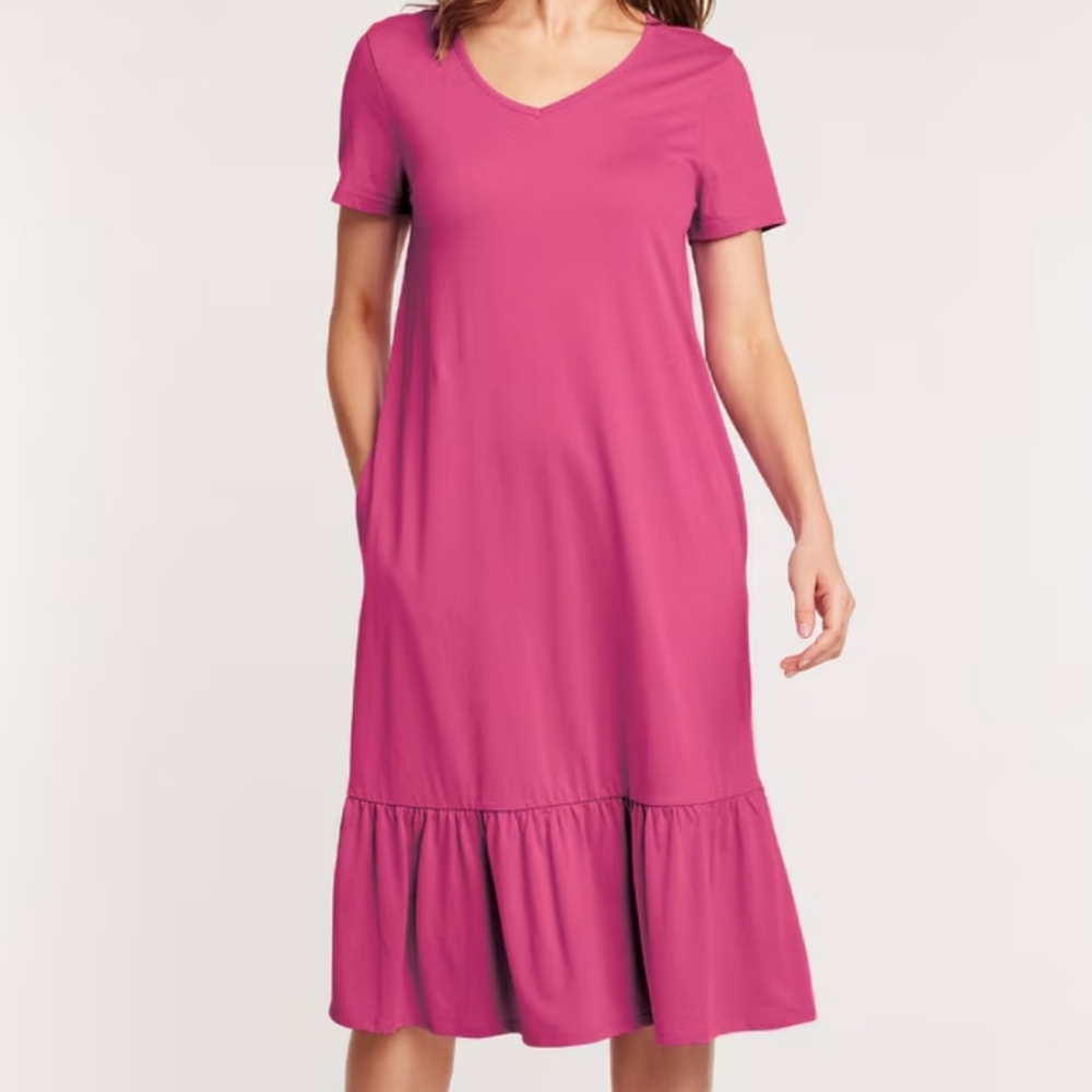 Women's Blair tiered lounge dress Sz M